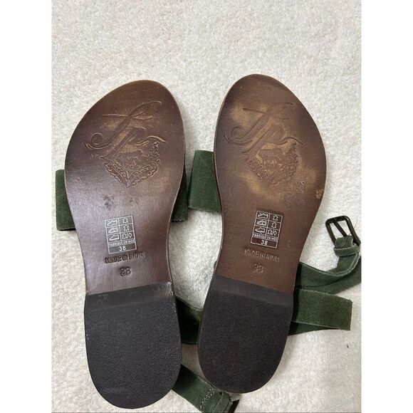 New Free People Torrence Ankle Wrap Sandal size 8 - Picture 3 of 5